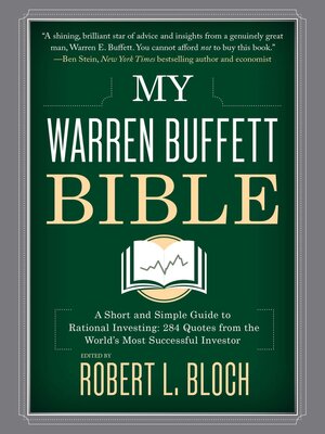 cover image of My Warren Buffett Bible